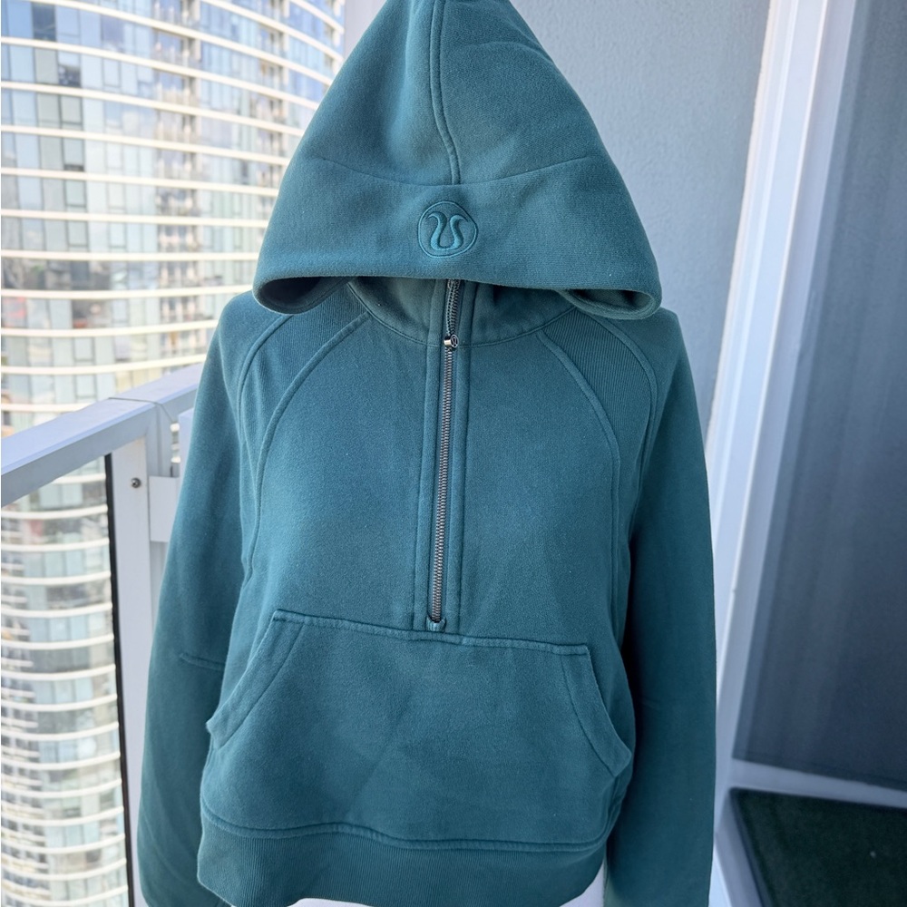 Lululemon Oversized Half-Zip Hoodie *Storm Teal